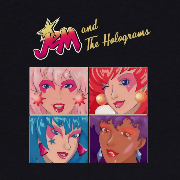 Border Of Jem and The Holograms by AFTERxesH